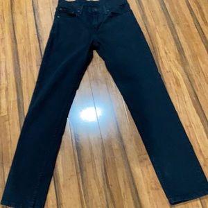 Men’s black Levi jeans